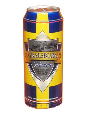 קרטון בירה חיטה גרלסבורג פחית 500 מ"ל